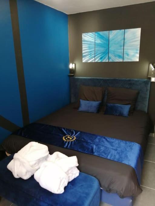 Appartement Avec Sauna Et Balneo Privatifs -Troyes Centre Luaran gambar